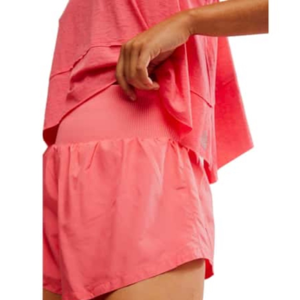 Free People Movement hibiscus Carpe Diem Shorts